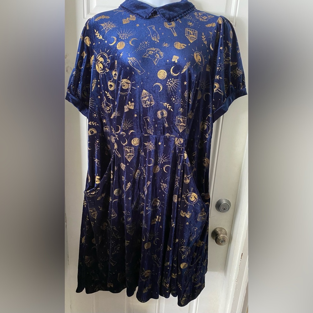 Rare Modcloth x Collectif Peter Mirabilia Swing Dress
